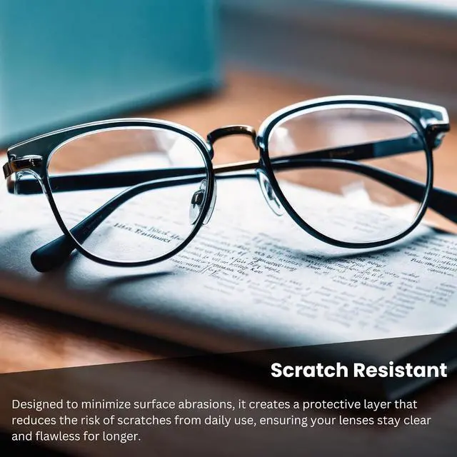 Alt view image 3 of 7 - Glare Guard Clear View Lens Cleaner with Microfiber Cloth, Anti-Streak Glasses Cleaner Spray, Pro-Grade Eyeglass & Sunglass Cleaner, Alcohol-Free Screen & Camera Lens Solution, Smudge-Free, 4oz