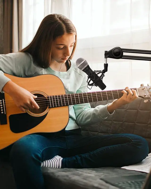 Alt view image 6 of 6 - Microphone Shock Mount Mic Holder For Samson Q2U SM58 ATR2100-USB Behringer Xm8500, Mic Clip Holder Mount for Diameter 28mm-32mm Dynamic Microphone Like AT2005-USB PGA48 PGA58