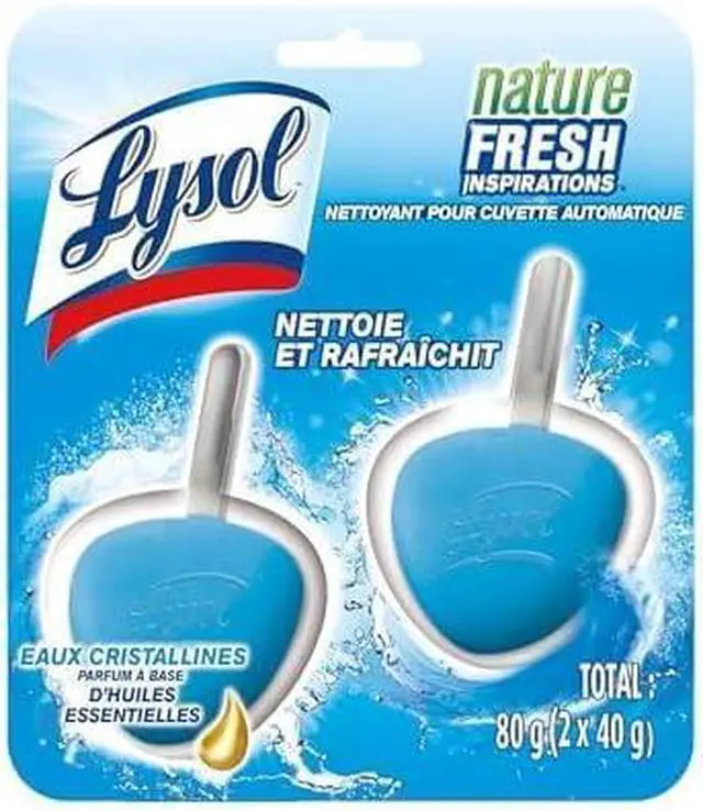 Alt view image 5 of 6 - Automatic In-The-Bowl Toilet Cleaner, Cleans and Freshens Toilet Bowl, Atlantic Fresh Scent, 2 Count (Pack of 1)