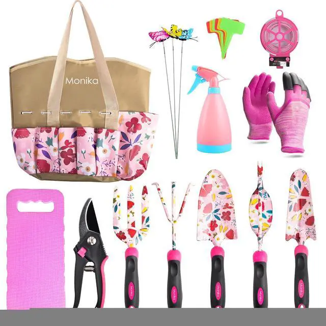 Main image of Monika 20Pcs Garden Tool Kit Set Garden Tools For Woman Gifts