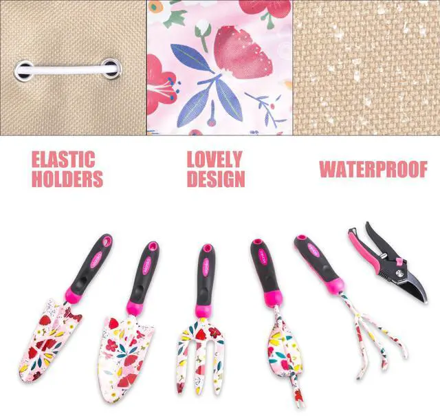 Alt view image 2 of 7 - Monika 20Pcs Garden Tool Kit Set Garden Tools For Woman Gifts