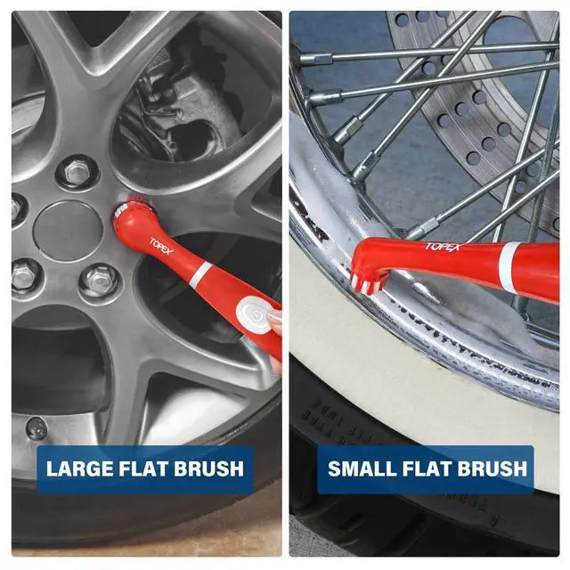 Alt view image 5 of 7 - TOPEX 4V MAX Cordless Scrubber with 5 Replaceable Brush Heads Power Cleaning Brush for Grout/Tile/Bathroom/Shower/Bathtub