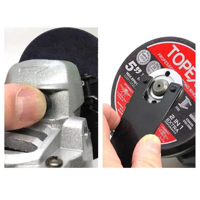 Alt view image 5 of 7 - TOPEX 50-Piece 125mm 5" Professional Cutting Wheels Discs 2 in 1 Steel Inox Ultra Thin