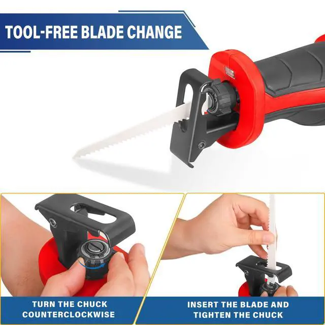 Alt view image 7 of 7 - TOPEX 34 Piece Reciprocating Saw Blades, Premium Sawzall Blades for Metal and Wood cutting