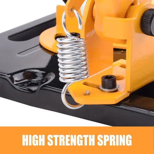 Alt view image 5 of 7 - MasterSpec Angle Grinder Stand Holder Bench Support Bracket 100-125mm Machine