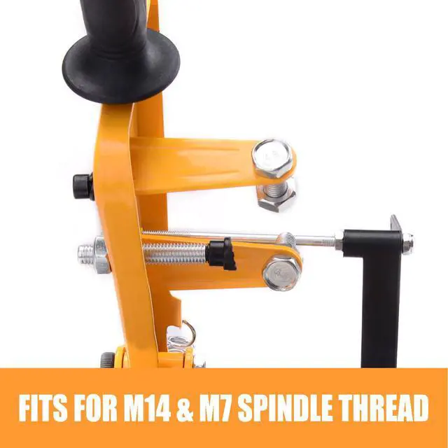 Alt view image 7 of 7 - MasterSpec Angle Grinder Stand Holder Bench Support Bracket 100-125mm Machine