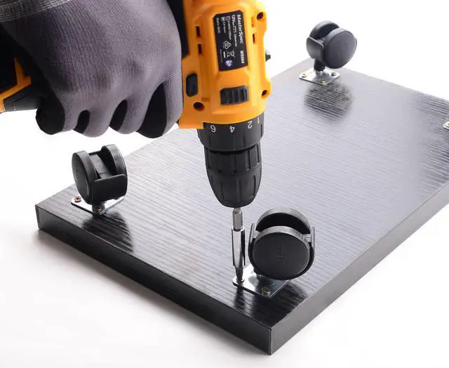 Alt view image 3 of 7 - MasterSpec 12V Cordless Drill Driver Screwdriver Accessories W/1 Battery Charger