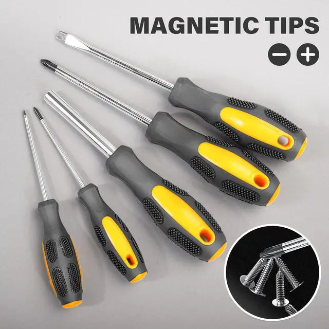 Alt view image 6 of 7 - MasterSpec 79-Piece Hand Tool Set Household Tool Kit Hammer Plier Scissor Knife