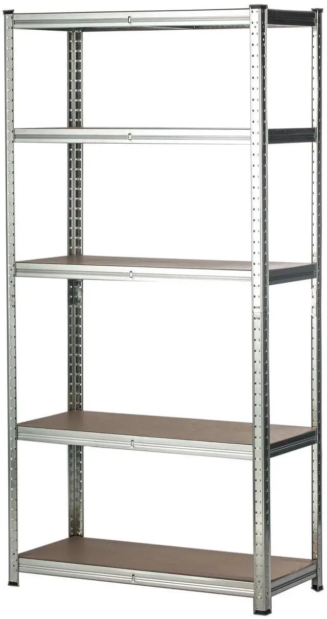 Main image of MasterSpec 5-Tier Garage Shelving 1500x700x300mm Warehouse Rack Shelf Storage Rack Garage Shelves