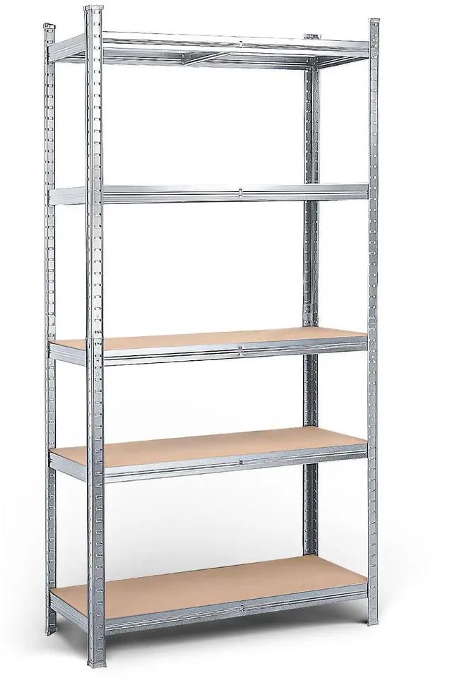 Main image of MasterSpec Garage Shelving Warehouse Shelf unit Storage Rack 1.8x0.9m
