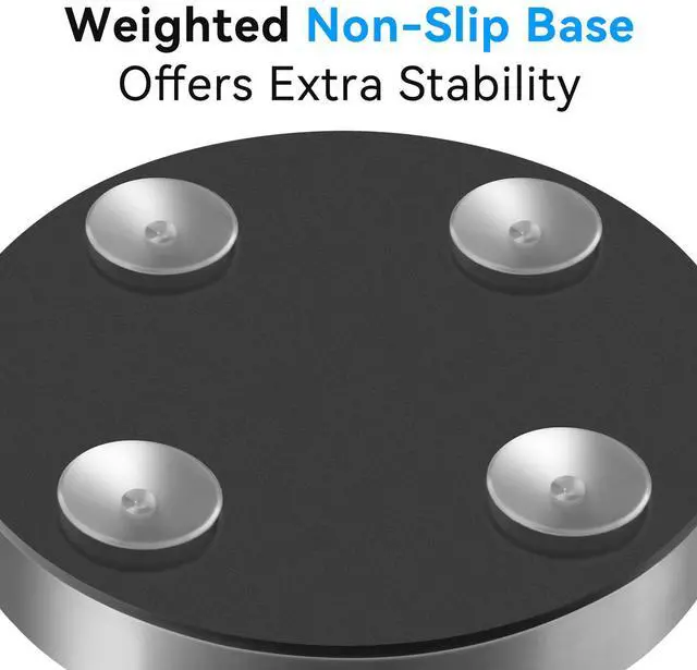 Alt view image 5 of 7 - Stelive 11-Inch Paper Towel Holder, Free-Standing Kitchen Roll Holder, Weighted Paper Towel Dispenser with Suction Cup Base, One-Handed Tear, Stainless Steel