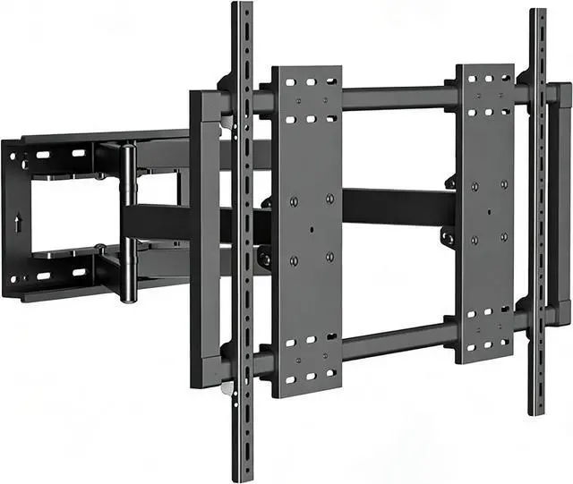 Main image of 120 115 110 105 100 98 90 86 85 inch TV Wall Mount Large Screen Ultrathin Full Motion TV Bracket for 50-120 up to 242 lbs Tilt Swivel Extension Leveling Max VESA 1000x600mm Black Y10