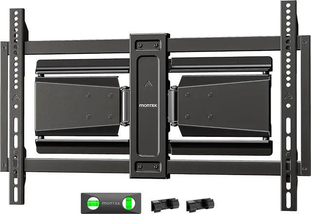 Main image of Heavy Duty Ultra Slim TV Wall Mount for 37-90 Inch TVs Up to 185lbs | 1.38 Ultra Slim Articulating Dual Arms Low Profile Full Motion tv Mount Swivel & Tilt & Extension Wall Mount TV Bracket