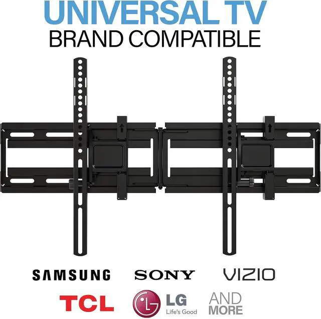 Alt view image 5 of 7 - SANUS Extendable Tilting TV Wall Mount for 3290 TVs up to 110 lbs 5.2 Extension for Easy Cable Access and Added Tilt Tool-Free Tilt to Reduce Glare Low Profile Design