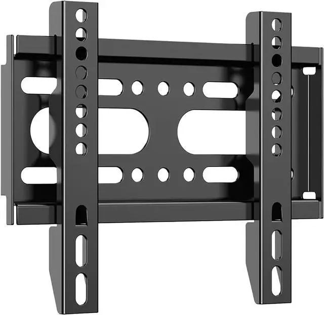 Main image of TV Wall Mount Bracket Fixed Low Profile for 14-43 Inch TVs & Monitor | 24 32 40 42 inch Small TV Monitor Wall Mount Easy Slim Flat Wall Bracket VESA Up to 200x200mm LED LCD Screen 55lbs Max Load