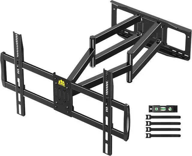 Main image of Heavy Duty XXL Full Motion TV Wall Mount for 55-120 inch Extra Large TVs 98 100 Holds 275 lbs Max VESA 900x600 42.9 Extension Long Arm TV Mount Swivel Tilt Preassembled 16-24 Studs