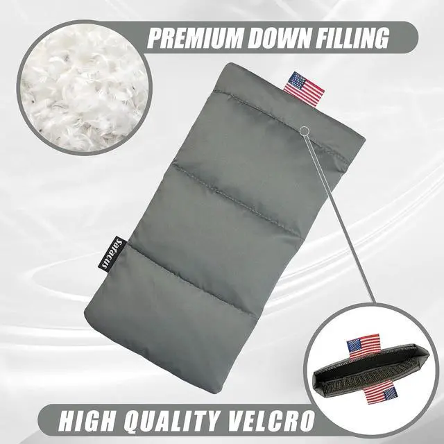 Alt view image 3 of 6 - Thermal Phone Case Prevent OVERHEATING in The Sun Cellphone Pouch for Camping Prevents Freezing Extends Battery Life Outdoor Warm Cover Bags for iPhone Galaxy (Grey)