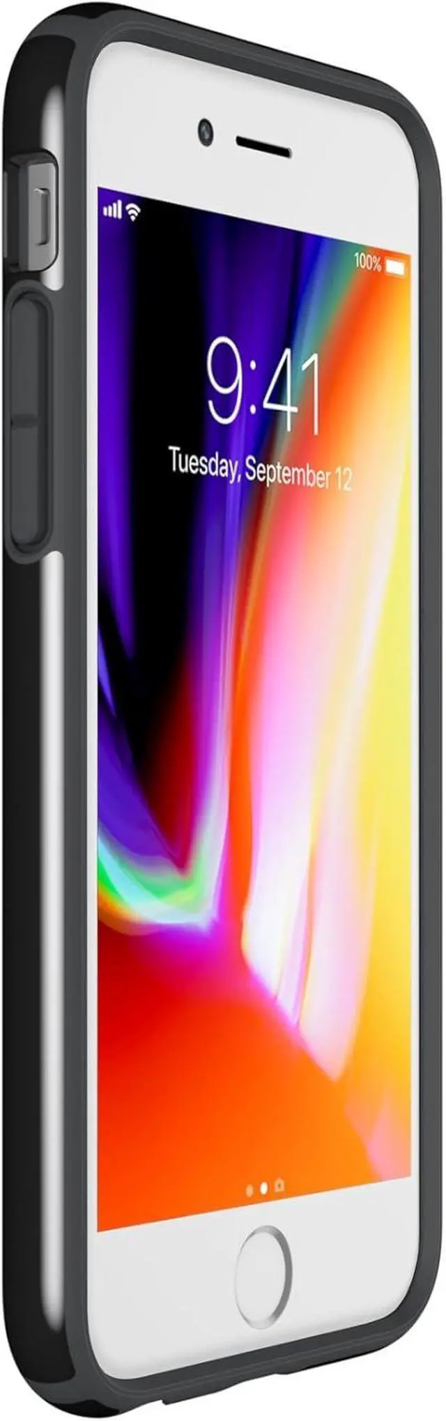 Alt view image 4 of 6 - Products CandyShell Cell Phone Case for iPhone SE (2022)| iPhone SE (2020)| iPhone 8| iPhone 7 - Black/Slate Grey (103161-B565)
