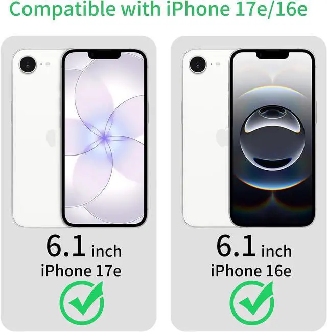 Alt view image 2 of 7 - for iPhone 17e Case for iPhone 16e Case Clear Soft Transparent Shockproof Protective Slim Thin Phone Case Cover for 16e / 17e | Soft Transparent Shockproof Protective Slim Thin