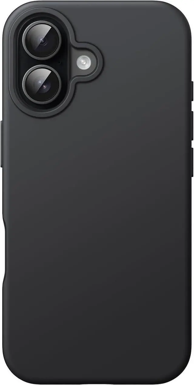 Main image of Silicone Case for iPhone 17 Black | Silky Soft Touch Shockproof Protection Scratch Resistant Microfiber Lining
