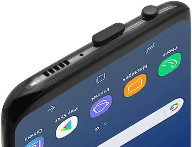 Main image of PortPlugs USB-C Anti Dust Plugs - Secure Fit, Wireless & Case Friendly - Protect Samsung, iPhone & Android Devices | 10 Pairs (Black)