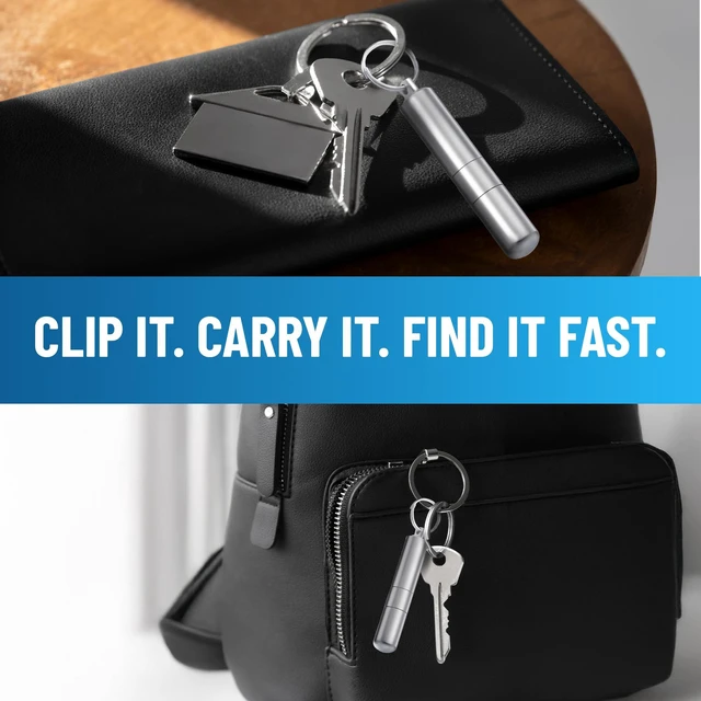 Alt view image 5 of 7 - PortPlugs SIM Card Ejector Tool and Charging Port Cleaning Brush Keychain