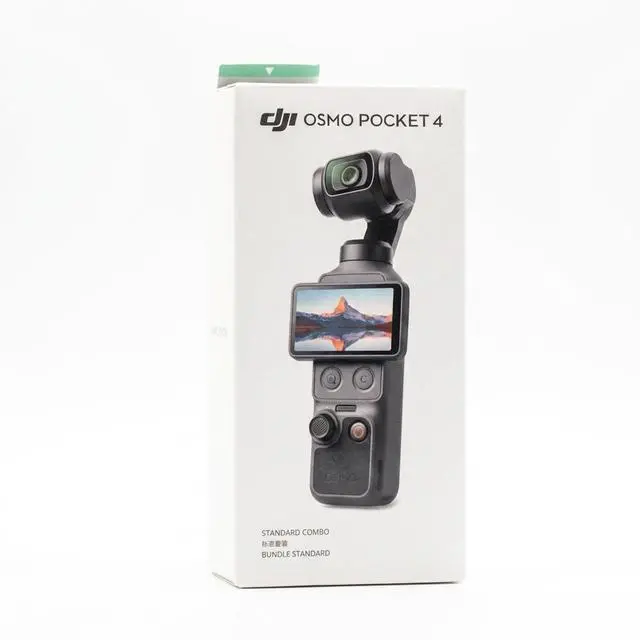Alt view image 2 of 7 - DJI Osmo Pocket 4 Standard Edition - 1" CMOS Gimbal Camera, 4K/240fps, 107GB Storage, DJI Mic 3, Fill Light, Wide-Angle Lens, Tripod, Vlog Camera * USA In Stock * 1-2 Day Shipping