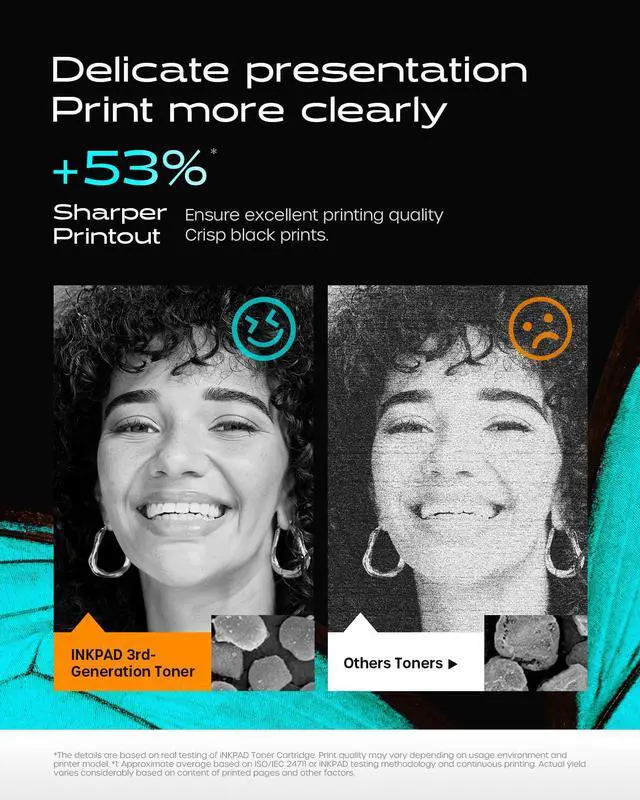 Alt view image 3 of 7 - TN920XL Toner Cartridge Replacement for Brother HL-L6210DW (4 Black) | TN920XL 4-pack high yield black toner with chip. Up to 6,000 pages each. Compatible with HL-L5210DN, MFC-L5710DN