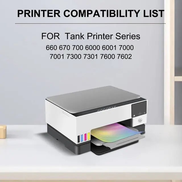 Alt view image 2 of 6 - High Capacity 3YP17A X4E75A Printhead Replacement for HP smart Tank 660 670 700 6000 6001 7000 7001 7300 7301 7600 7602 Series Printers Replacement with 6001 Remanufactured Printhead