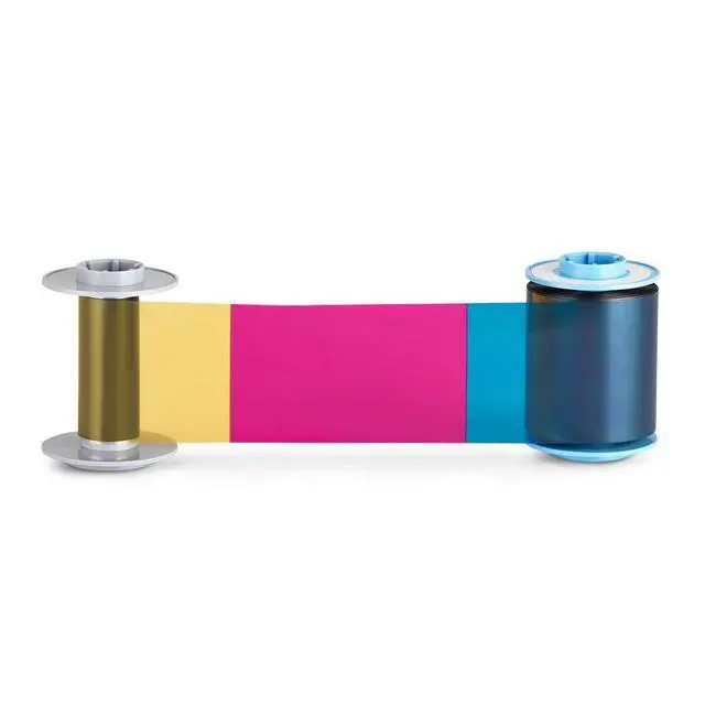 Alt view image 2 of 3 - Fargo YMCK Color Ribbon for Fargo HDP6600 Printer, 750 Images/roll 84911
