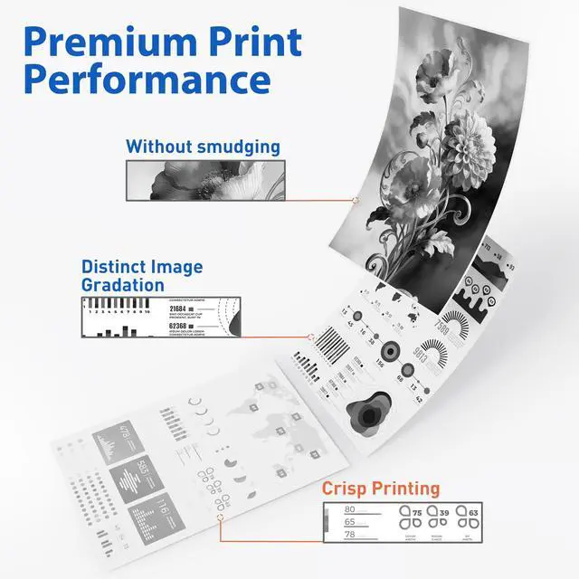 Alt view image 5 of 7 - 78A Black Toner Cartridge 2-Pack Compatible for HP 78A CE278A P1606dn Toner | Work with HP LaserJet Pro P1606dn M1536dnf P1566 P1560 M1530 M1537dnf M1538dnf MFP Printers - for Home & Office Printing