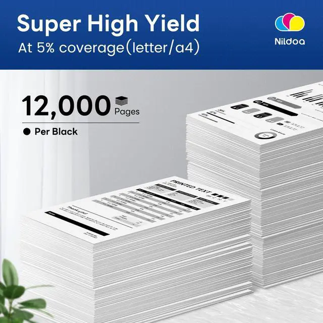 Alt view image 3 of 7 - TN880 TN-880 Toner Cartridge Black Replacement for Brother TN-880 TN880 MFC-L6900DW HL-L6200DW HL-L6250DW Printer Ink, TN8802PK Super High Yield