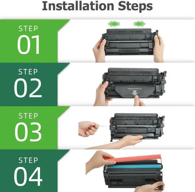 Alt view image 6 of 7 - CF287X 87X Toner Cartridge CF287A 87A Black M501 M506 High Yield | Compatible for HP LaserJet Enterprise Pro M506 M501 M501dn M506dn M506n M506x MFP M527dn M527f M527 Series Printer Ink 2 Pack