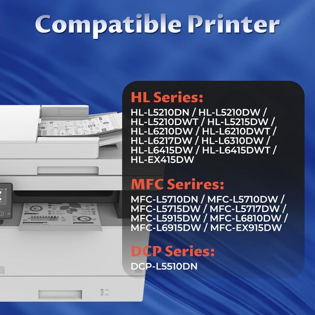 Alt view image 2 of 7 - TN920XL Toner Cartridges High Yield 2 Pack Compatible for Brother TN920XL | TN920 Replacement for Brother HL-L6210DW MFC-L5915DW HL-L5210DW HL-L5210DN HL-L5210DWT HL-L6210DWT Printer (Black)