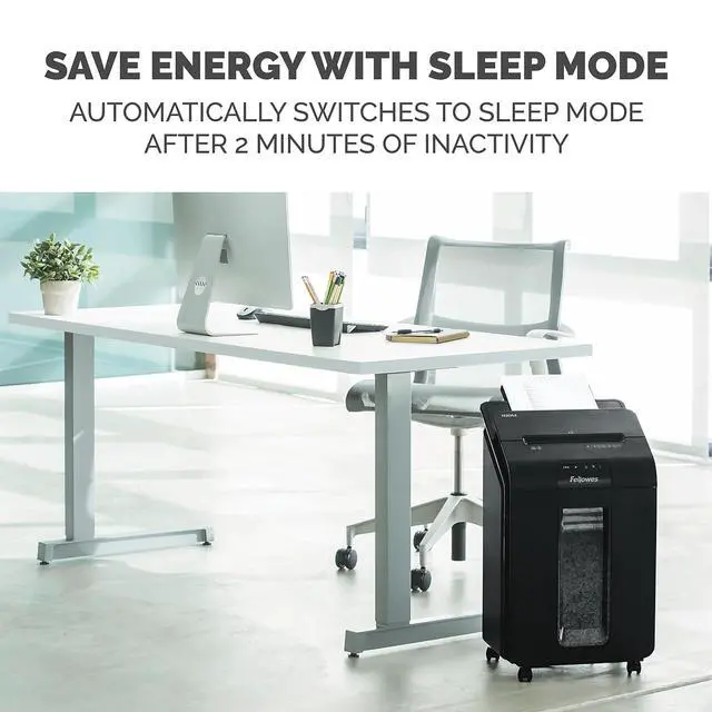 Alt view image 4 of 7 - AutoMax Micro-Cut 100M Commercial Office Auto Feed 2-in-1 Paper Shredder with 100-Sheet Capacity, Black