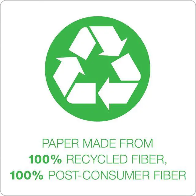 Alt view image 2 of 7 - Earthwise by Two-Pocket Folders, Natural, Letter Size, 25 per Box, (78542) (Pack of 5)