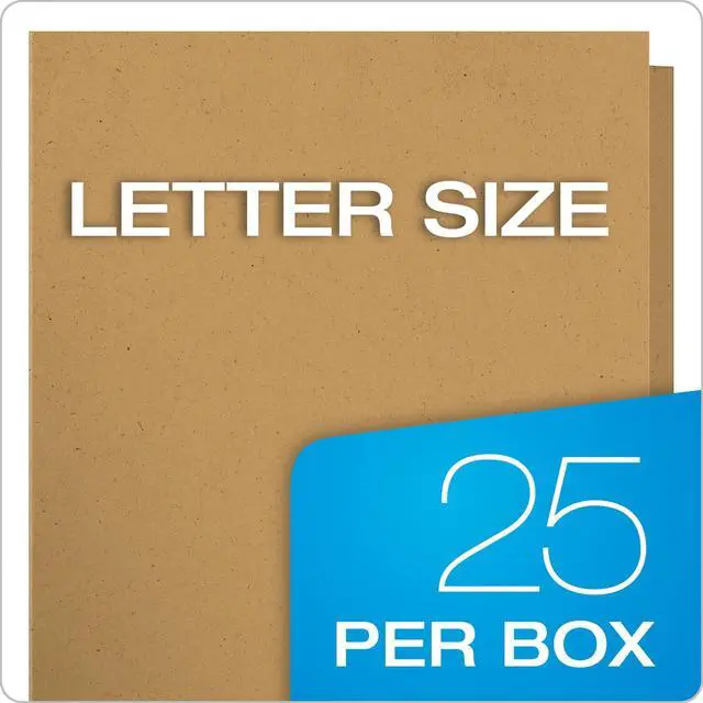 Alt view image 7 of 7 - Earthwise by Two-Pocket Folders, Natural, Letter Size, 25 per Box, (78542) (Pack of 5)