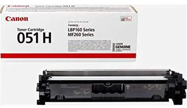Main image of Genuine 051H Black High Yield Toner Cartridge (2169C001),Yield up to 4,100 Pages for LBP162dw, MF264dw, MF267dw