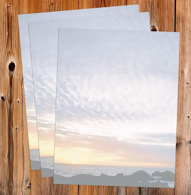 Alt view image 3 of 4 - Horizon Letterhead, 8.5 x 11 Inches, 80 Count (2013184) (Pack of 12)