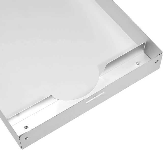 Alt view image 5 of 7 - Aluminum Storage Clipboard - 14" x 9", Two-Tier, Standard Clip, 8-Pack, Silver