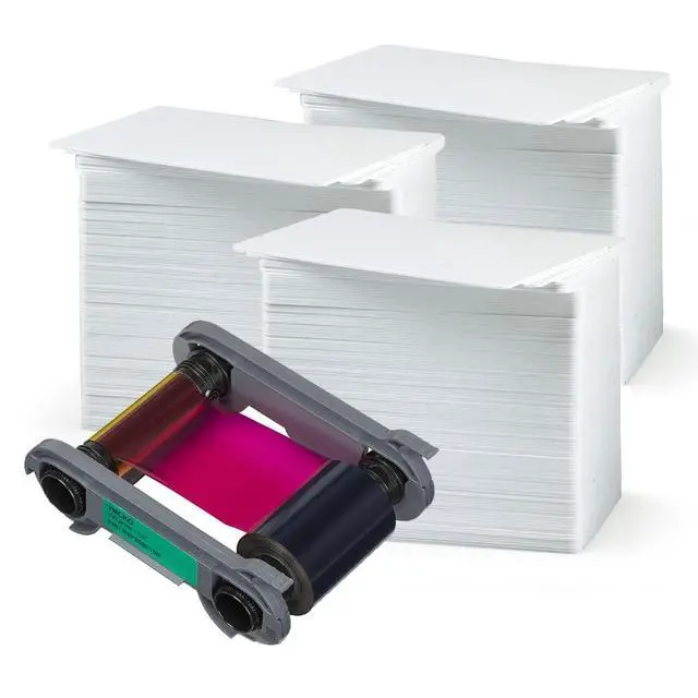 Alt view image 2 of 2 - Evolis Primacy 2 R5F208A100 Color Ribbon - YMCKO - 300 Prints with Software Demo Card