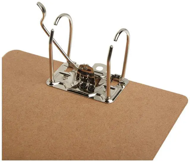 Alt view image 3 of 6 - Recycled Wood Clipboards, Arch Lever Clip, Clipboard, Letter Size (9 x 15.5 Inches), Brown (83120) (Pack of 12)
