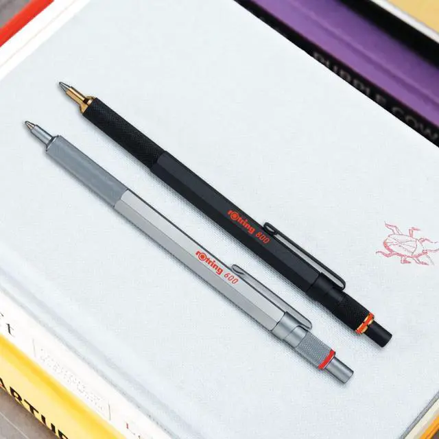 Alt view image 5 of 7 - 800 Retractable Ballpoint Pen, Metal Barrel, Medium Point, Black Ink, Refillable, 1 Count