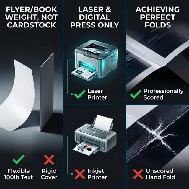 Alt view image 5 of 7 - Glossy Business Paper 8.5x11 for Laser Printer, Double Sided C2S, Great for High-End Marketing, Brochures, Flyers, Maganizes, 40lb / 100lb Text, 148gsm, White, Smooth Glossy Coated Finish, 400 Sheets