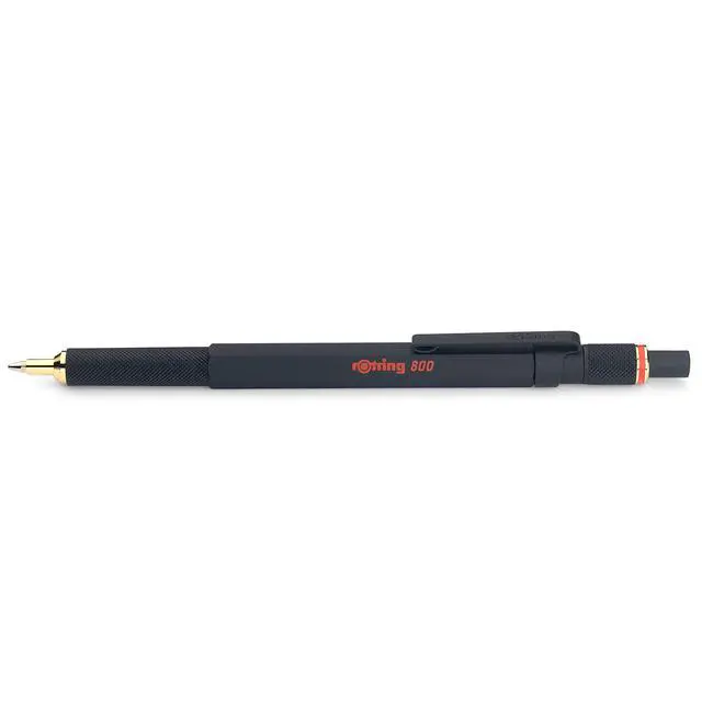 Alt view image 4 of 7 - 800 Retractable Ballpoint Pen, Metal Barrel, Medium Point, Black Ink, Refillable, 1 Count