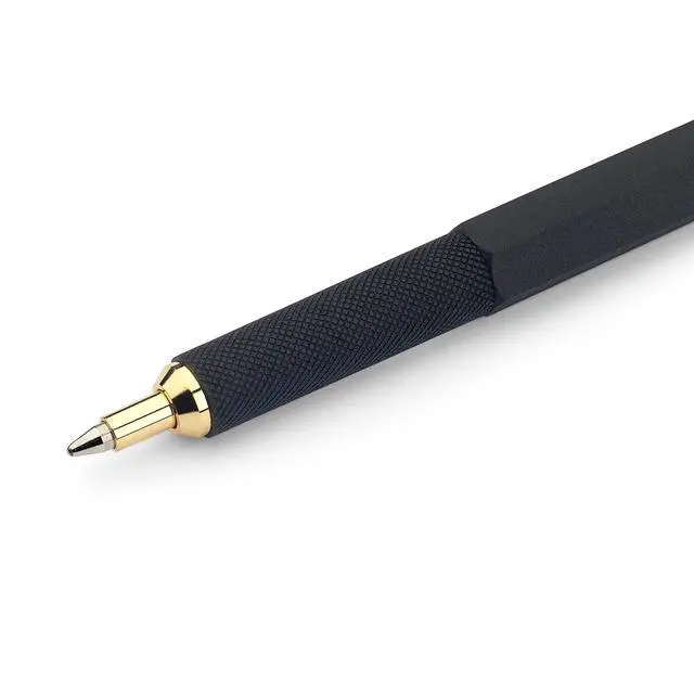 Alt view image 3 of 7 - 800 Retractable Ballpoint Pen, Metal Barrel, Medium Point, Black Ink, Refillable, 1 Count