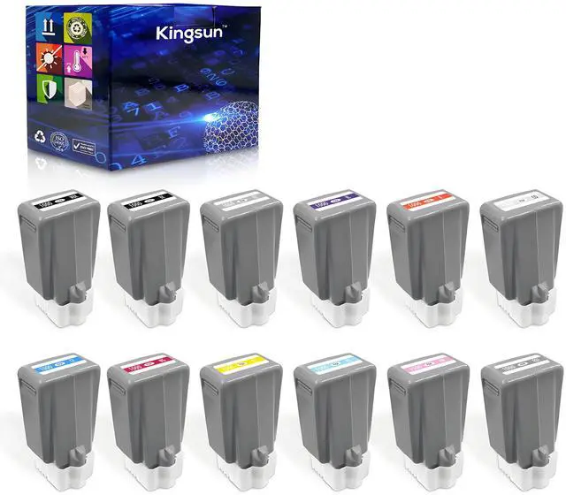 Main image of PFI-1000 Ink Tank 12 Color Pack PFI 1000 Cartridge for Canon imagePROGRAF PRO 1000 (12 Pack, MBK, PBK, C, M, Y, Red, GY, BL, PGY, PC, PM, CO)