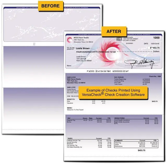Alt view image 3 of 5 - HP DeskJet 3755 MX MICR Check Printer and Gold Check Printing Software Bundle, (3755MX)