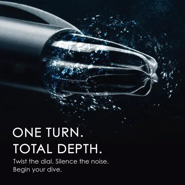 Alt view image 2 of 7 - Submarine Luxury Ballpoint Pen with Sonar Stand, Turbine Twist Desk Pen, Phantom Grey Aerospace Aluminum Writing Instrument, Schmidt Refill, Fancy Executive Gift Pen