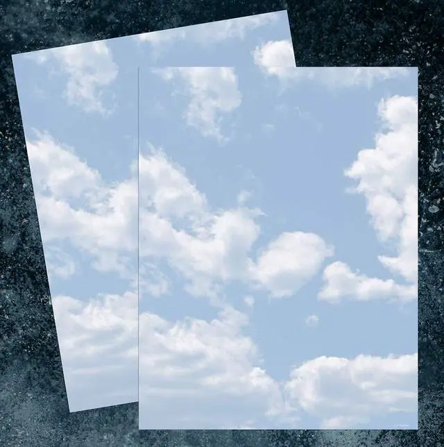 Alt view image 3 of 3 - Clouds Letterhead, 80 Count, 8.5"x11" (2014106) (Pack of 12)